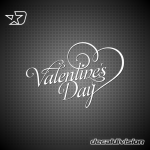 Valentine's Day Sticker A